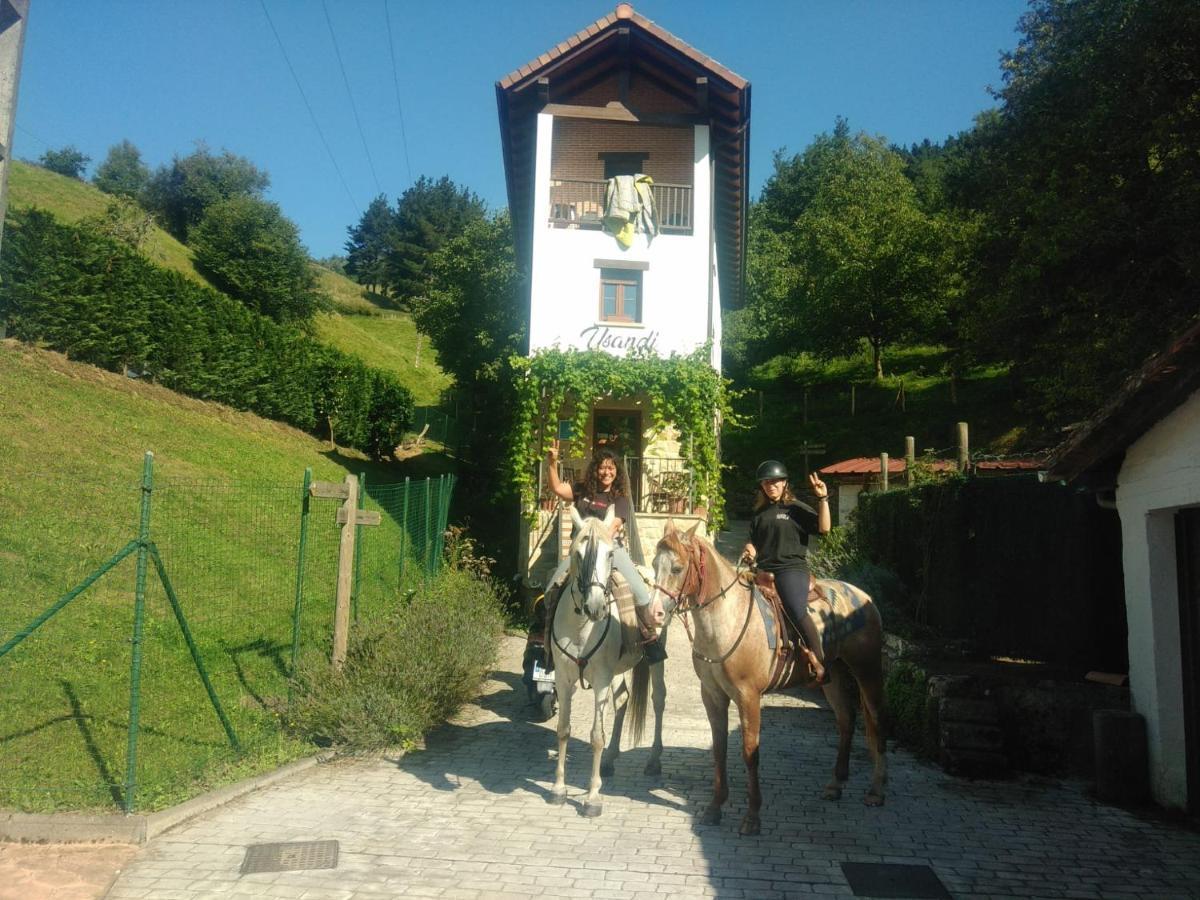 Albergue Usandi Auto Check-in Ziortza-Bolibar Esterno foto